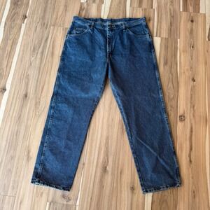 Wrangler Five‎ Star Mens Regular Fit Jeans 40x30 Denim Cotton Blend
